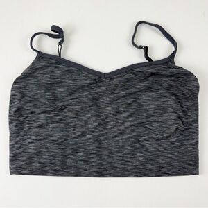 Old Navy Active Sports Bra Womens XXL Gray Convertible Straps Racerback Go Dry